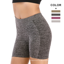 Pantalones cortos de motos para mujeres pantalones cortos de entrenamiento spandex women gym sin costuras pantalones cortos de yoga